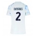 Inter Milan Denzel Dumfries #2 Borta matchtröja Dam 2025-26 Kortärmad Billigt